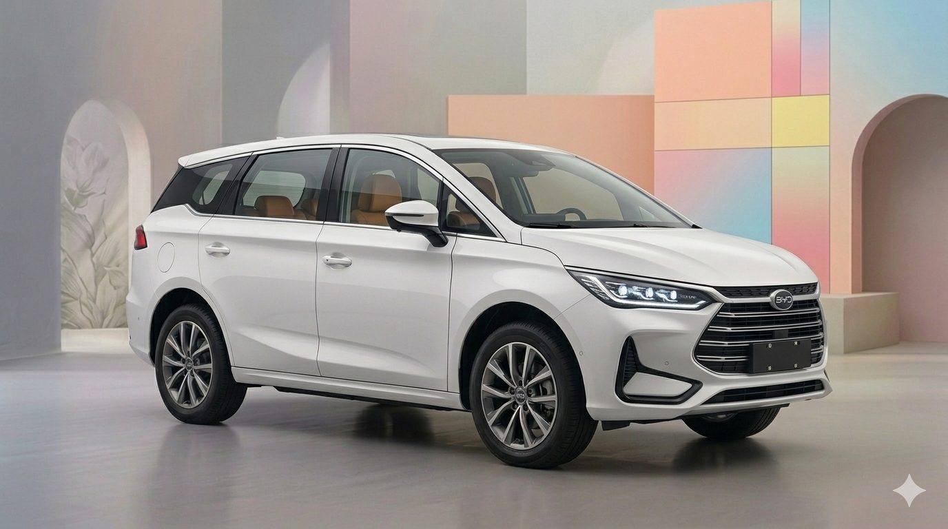 BYD E6 — chauffeur-driven rental