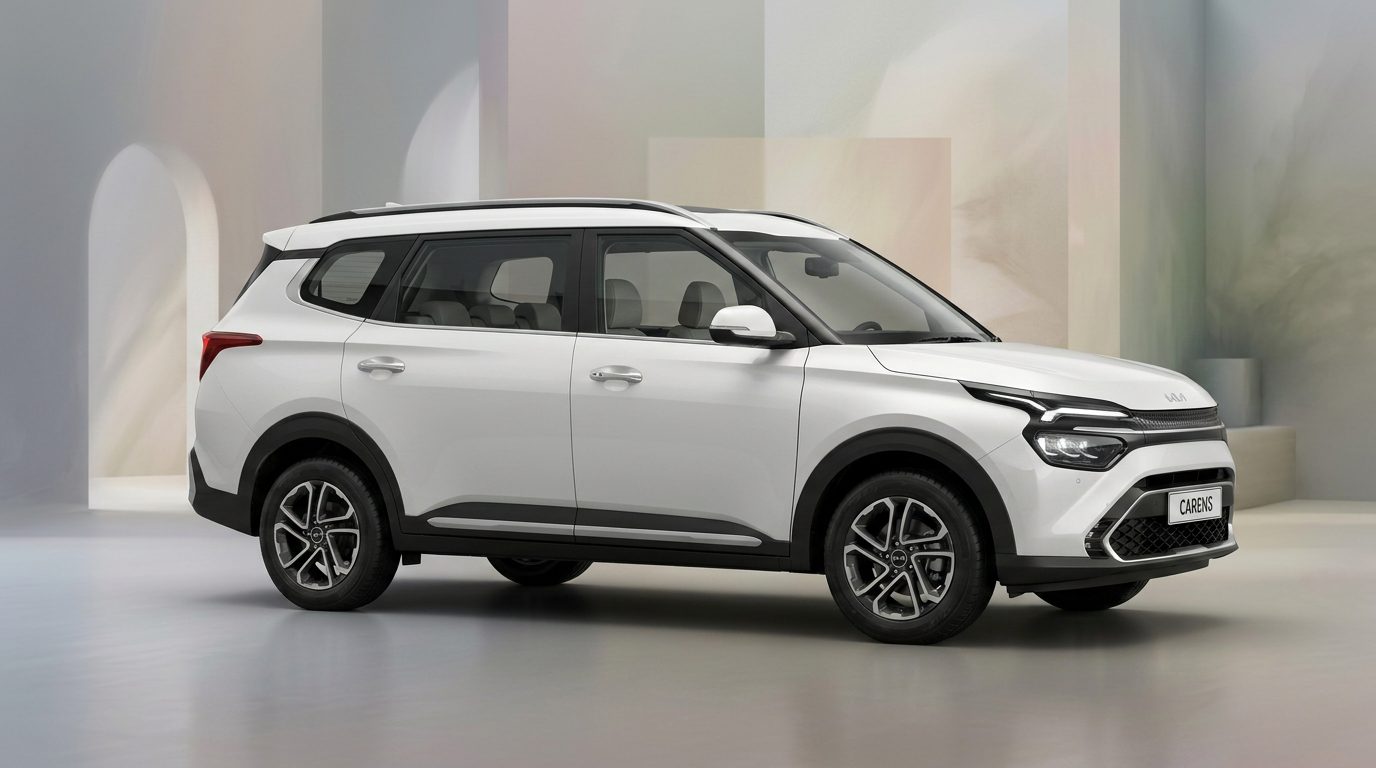 Kia Carens — chauffeur-driven rental