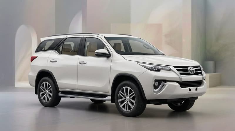 Toyota Fortuner — chauffeur-driven rental