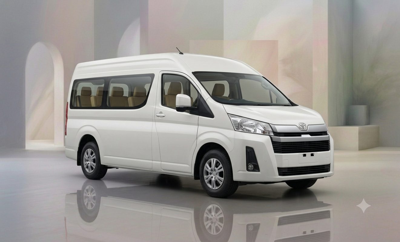 Toyota Commuter Hiace — chauffeur-driven rental