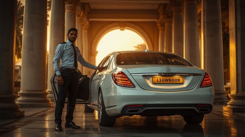 Mercedes-Benz S-Class — chauffeur-driven rental