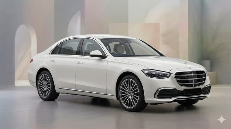 Mercedes-Benz S-Class — chauffeur-driven rental