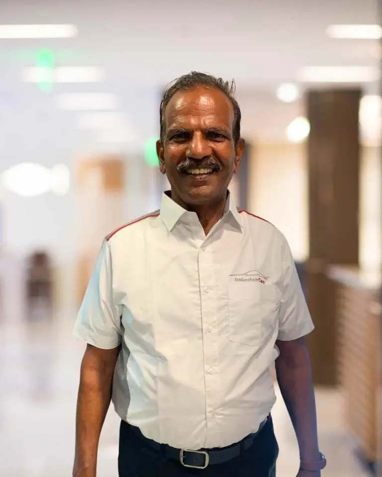 Sudarshan Cars uniformed chauffeur