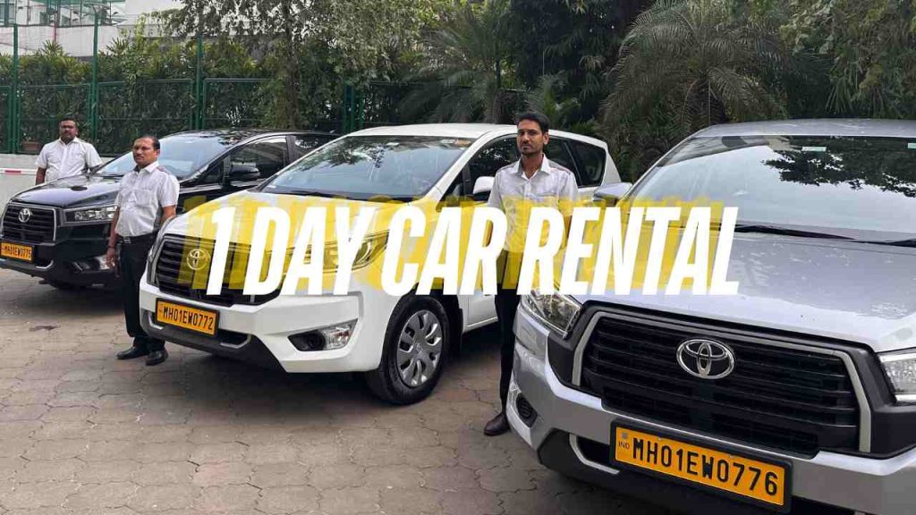 1 Day Car Rental with Driver in Mumbai