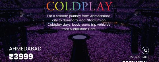 Car Rental for Coldplay Concert in Ahmedabad – January 25, and 26