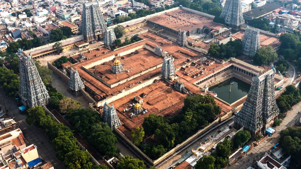Discover the Divine Grandeur of Meenakshi Temple, Madurai with Chauffeur-Driven Car Rentals by Sudarshan Cars