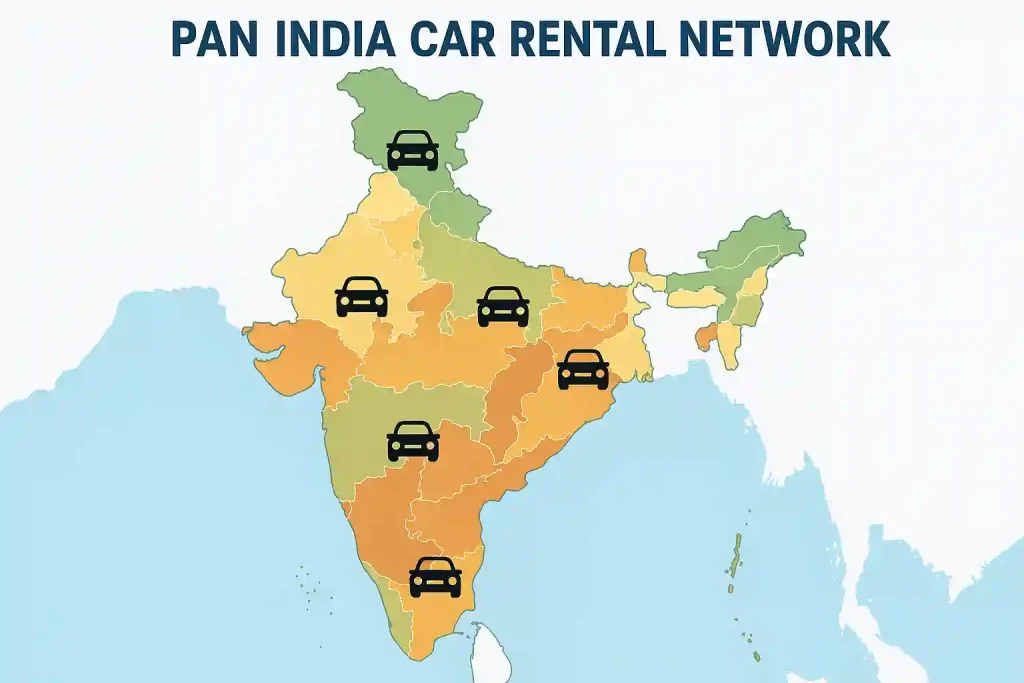 Pan-India Chauffeur Network: Cities We Cover in 2025 Pan-India Chauffeur Network