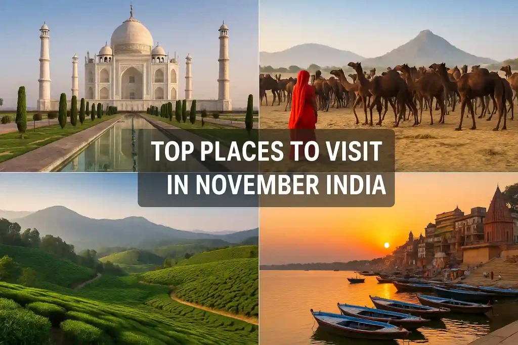 Top Places to Visit in November in India Top Places to Visit in November in India