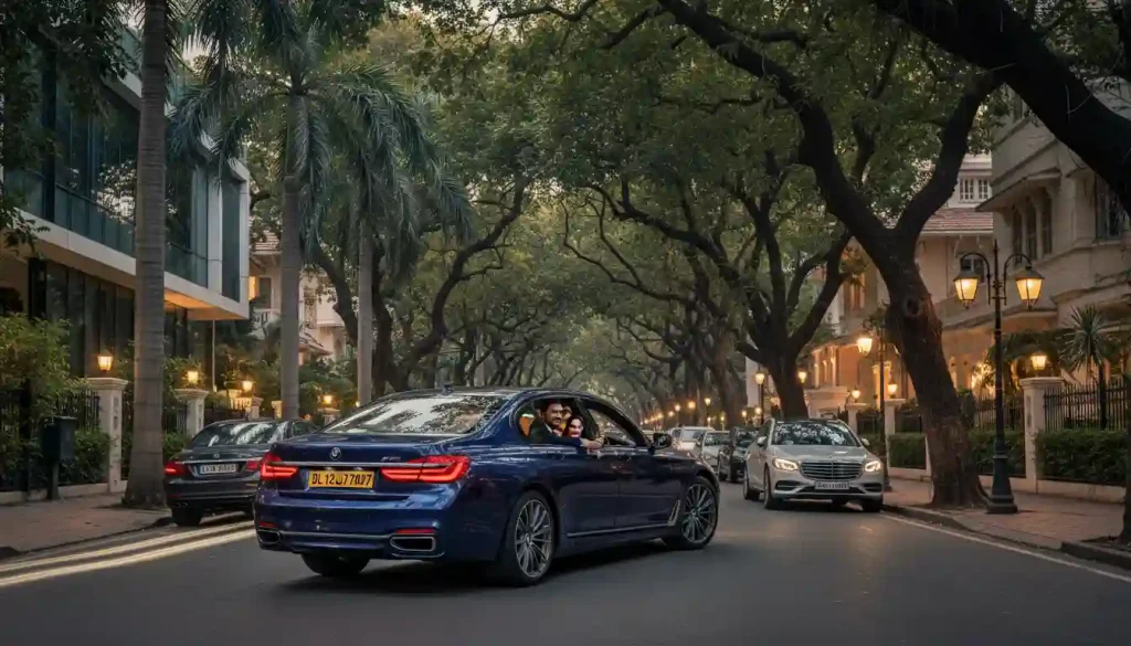 Discovering South Delhi in Luxury Car Discovering South Delhi in Luxury Car