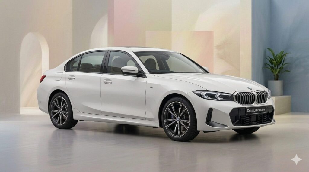 BMW Gran Limousine on Rent with Driver | Sudarshan Cars BMW Gran Limousine luxury sedan — chauffeur-driven car rental by Sudarshan Cars