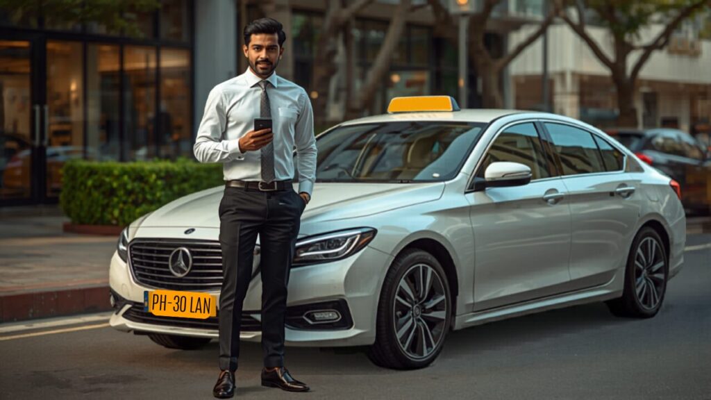 Checking rental car driving fines and challans online