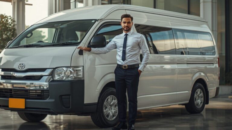 Toyota Commuter Hiace on Rent with Driver | Sudarshan Cars