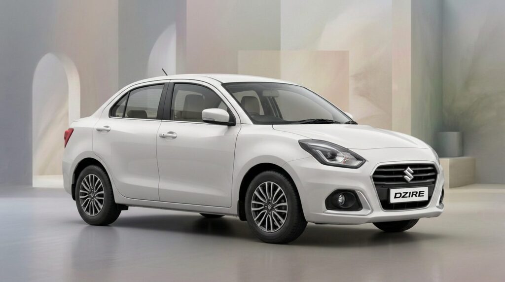 Maruti Dzire on Rent with Driver | Sudarshan Cars Maruti Suzuki Dzire economy sedan — chauffeur-driven car rental by Sudarshan Cars