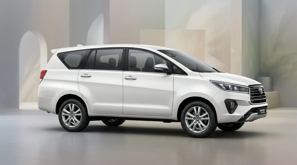 Toyota Innova Crysta on Rent with Driver | Sudarshan Cars