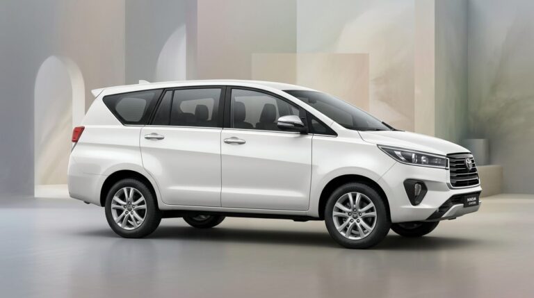 Toyota Innova Crysta on Rent with Driver | Sudarshan Cars